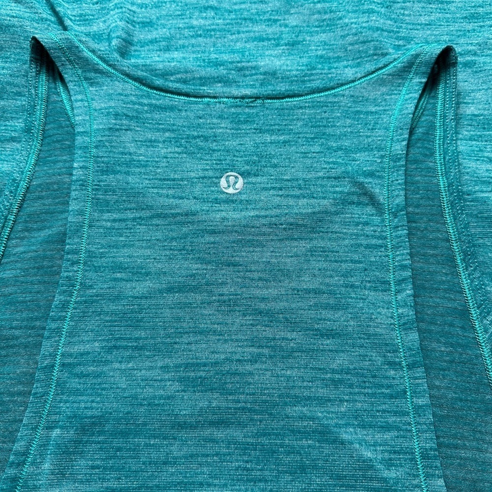 lululemon athletica Teal Tank Top